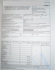 Certificat d'assurance